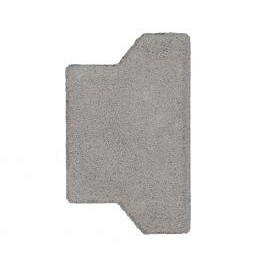 H-profiel klinker grijs 10x16,5/11,5x8 cm. half S-top ~