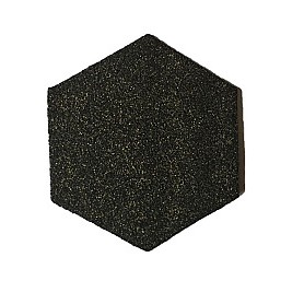 Zachte plakzegel zeskant 200x4 ~