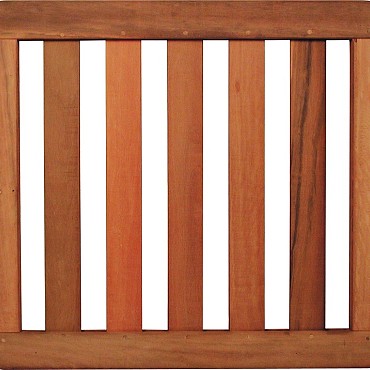 Keruing Premium massief hekpoort 11 90x100 cm. ~