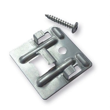 Clipset Symphony, 100 rvs clips incl. 100 torx A2 schroeven+bit ~