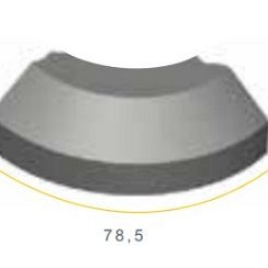 RWSB 11,5/22,5x20x78,5 8u grijs vis ~