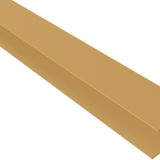 WEO35-60 Alu F-profiel 65x80 mm. L=300 cm. Red Cedar (RAL1011) ~