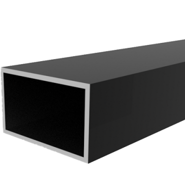 Cobra aluminium onderbalk 30x50 mm. L400 cm. RAL7016 ~