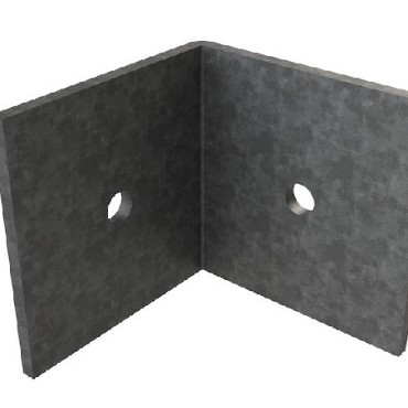 Cobra hoekbeslag 28x35x35 mm. voor 30x50 mm. alu onderbalk ~