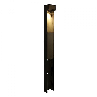 Tuinpaal Pro+ padverlichting met schemerschakelaar, zwart