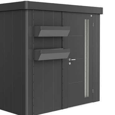 FloraBoard voor berging Neo donkergrijs-metallic ~