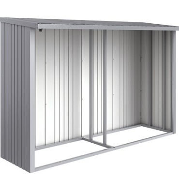 Achterwand voor WS 300 zilver metallic ~