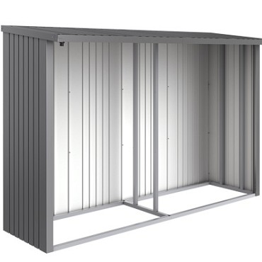 Achterwand voor WS 300 kwartsgrijs metallic ~