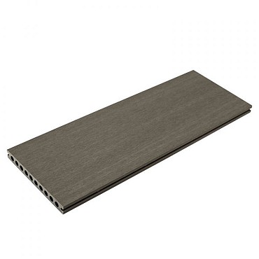 NTW dekdeel houtstructuur Silver Gray 2,3x21x300 cm. ~