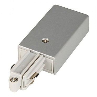 Voeding 2 voor 1-fase rail zgrijs aarde rechts ~