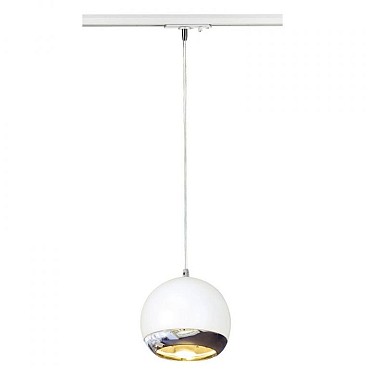 LIGHT EYE wit/chroom 1xGU10 1-Fase (uitlopend 2024) ~