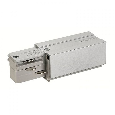 Voeding 2 voor 3-fase rail zilvergrijs ~