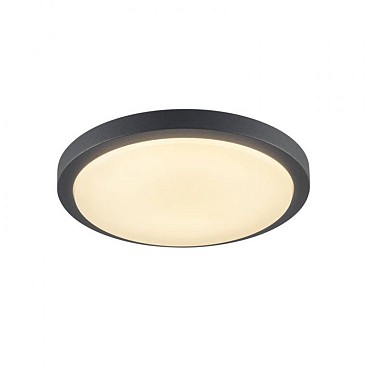 AINOS antraciet 1xLED 3000K rond, sensor ~