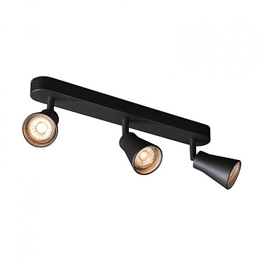AVO wandlamp Triple zwart 3xGU10 ~