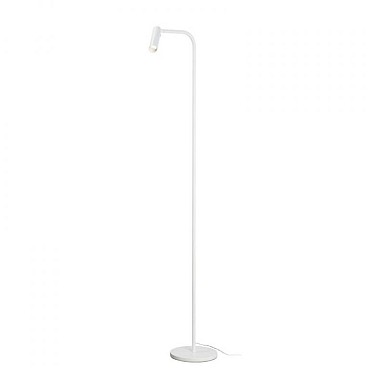 KARPO vloerlamp wit 1xLED 3000K (uitlopend 2025) ~