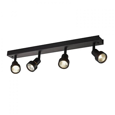 PURI Quad wandlamp zwart 4xGU10 ~