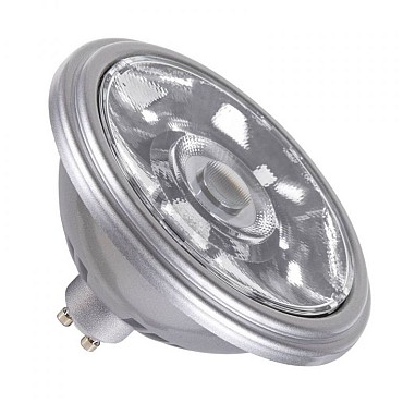 QPAR111 GU10 led zilver 12,5W 3000K CRI90 10° ~