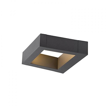 BOOKAT antraciet 1xLED 3000/4000K ~