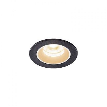 NUMINOS XS zwart/wit 1xLED 2700K 55° (uitlopend 2025) ~