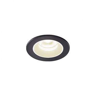 NUMINOS XS zwart/wit 1xLED 4000K 55° (uitlopend 2025) ~