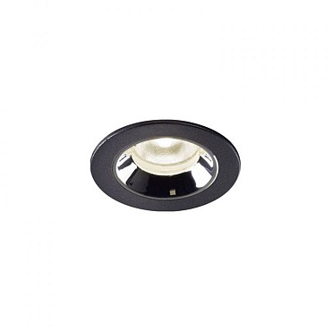 NUMINOS XS zwart/chroom 1xLED 4000K 55° (uitlopend 2025) ~