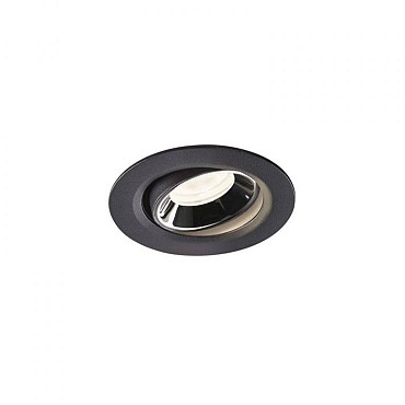 NUMINOS MOVE XS zwart/chroom 1xLED 4000K 55° ~