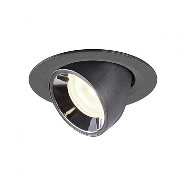 NUMINOS GIMBLE XS zwart/chroom 1xLED 4000K 20° (uitlopend 2025) ~