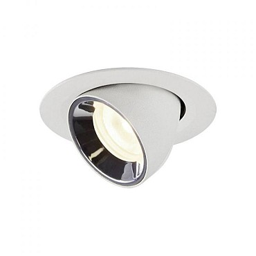 NUMINOS GIMBLE XS wit/chroom 1xLED 4000K 55° (uitlopend 2025) ~