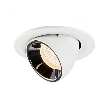 NUMINOS GIMBLE S wit/chroom 1xLED 2700K 40° (uitlopend 2025) ~