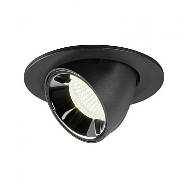 NUMINOS GIMBLE S zwart/chroom 1xLED 4000K 55° (uitlopend 2025) ~
