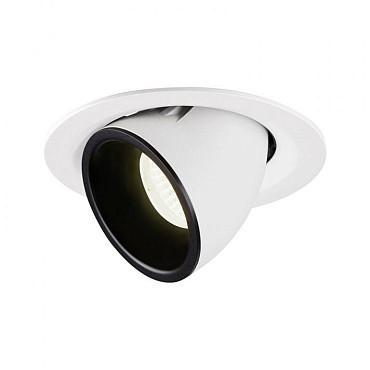 NUMINOS GIMBLE M wit/zwart 1xLED 4000K 55° (uitlopend 2025) ~
