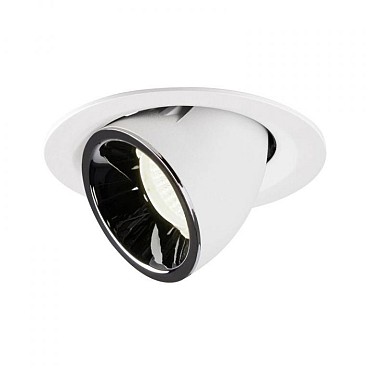 NUMINOS GIMBLE M wit/chroom 1xLED 4000K 55° (uitlopend 2025) ~