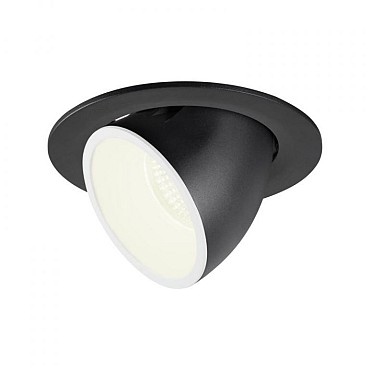 NUMINOS GIMBLE L zwart/wit 1xLED 4000K 20° (uitlopend 2025) ~