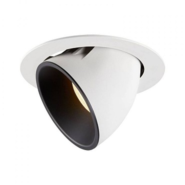 NUMINOS GIMBLE XL wit/zwart 1xLED 3000K 20° (uitlopend 2025) ~