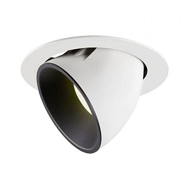 NUMINOS GIMBLE XL wit/zwart 1xLED 4000K 40° (uitlopend 2025) ~
