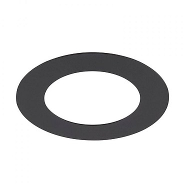 NUMINOS S inbouwframe rond 160/100mm zwart ~