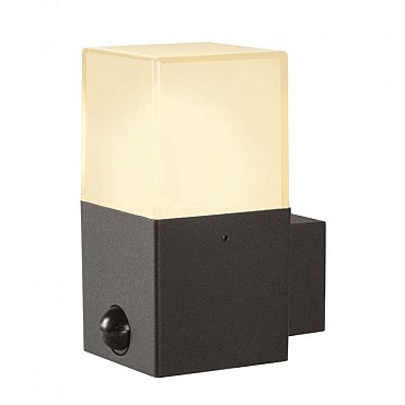 GRAFIT E27 vierkant sensor antraciet 1xE27 ~