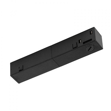 Eindvoeding links, 48V TRACK, zwart, DALI ~