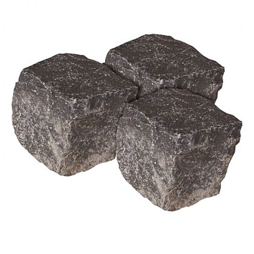 Kinderkop Basalt 17x15 cm. in kist (39 st/m2)~ OP=OP ~