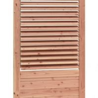 Shutterscherm douglas, 89x224 cm. onbehandeld. ~