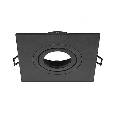 NEW TRIA 75 XL inbouwring vierkant zwart ~