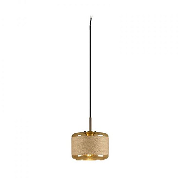 PANTILO ROPE 19 pendel goud 1xE27 ~