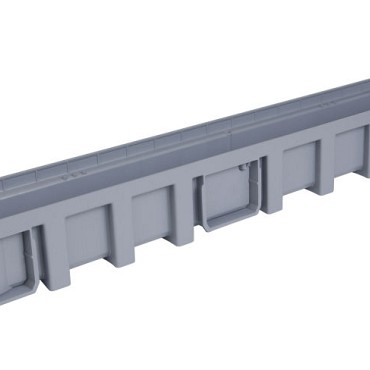 Connecto 100 PP 1000x136 H=115 Grijs - CAN177 ~