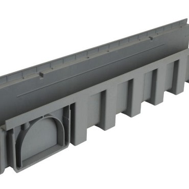 Connecto 100 PP 1000x208 H=142 grijs - CAN188 ~