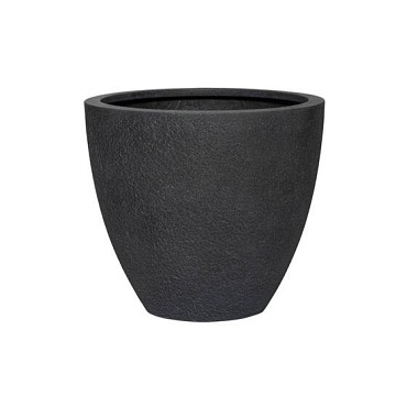 Pottery Pots plantenbak Jesslyn XS Midnight Black (øxh) 42x36 cm. ~