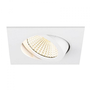 NEW TRIA 68 DL vierkant wit 1xLED 3000K 60° ~