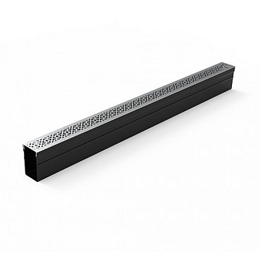 Gardendrain RVS-Inox Diamond Line los rooster 100x6,5x10 cm. ~