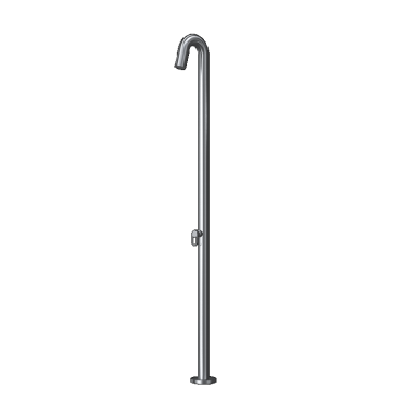 Velum design buiten douche koud-warm ~