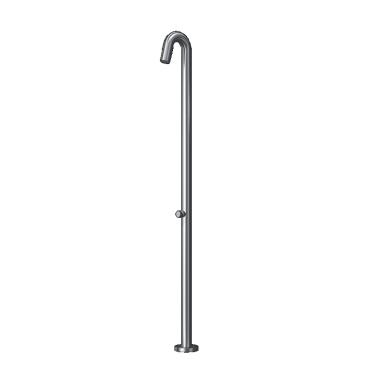 Velum design buiten douche enkele aansluiting ~