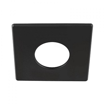 UNIVERSAL DOWNLIGHT afdekking IP65 vierkant, zwart (uitlopend 2024) ~